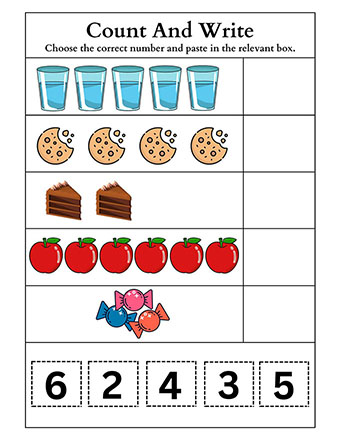 Numbers & Counting Workseet 2