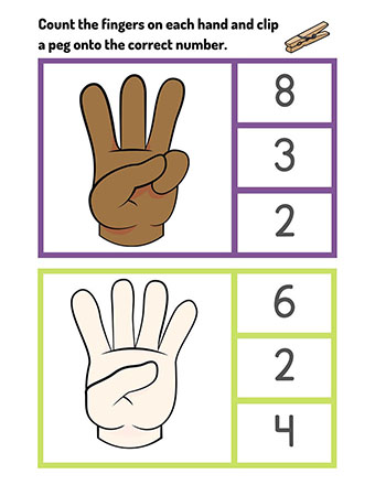 Numbers & Counting Workseet 2